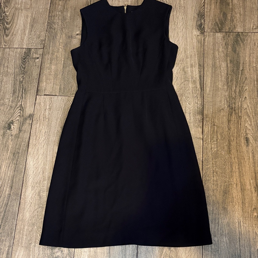 Louis Vuitton black sleeveless uniform dress